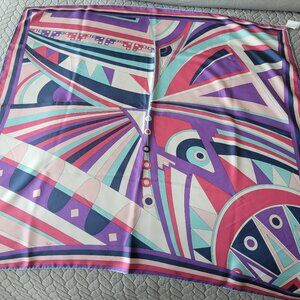Pucci Silk Twill Scarf - pre loved
